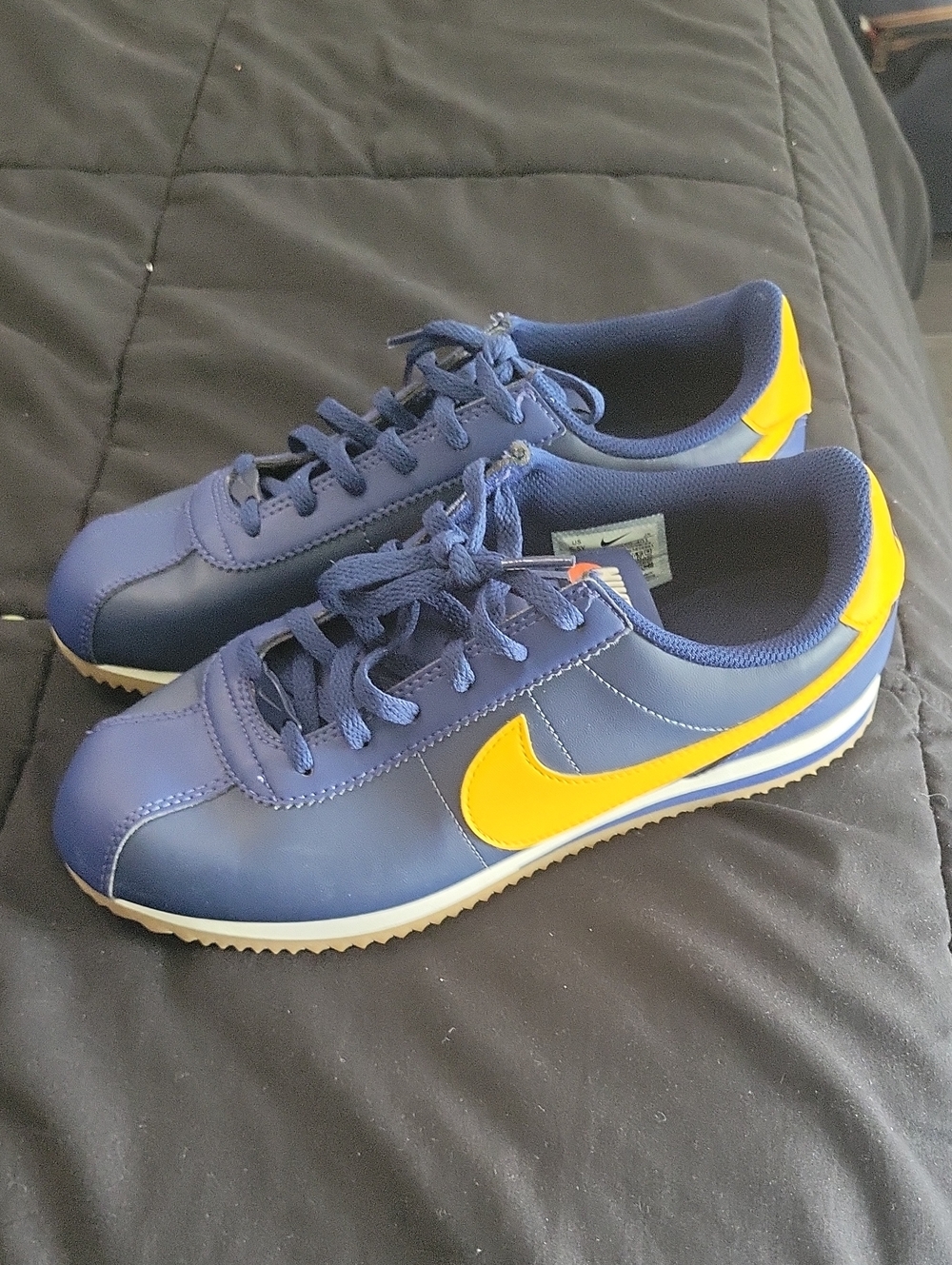Nike Cortez Blue & Yellow